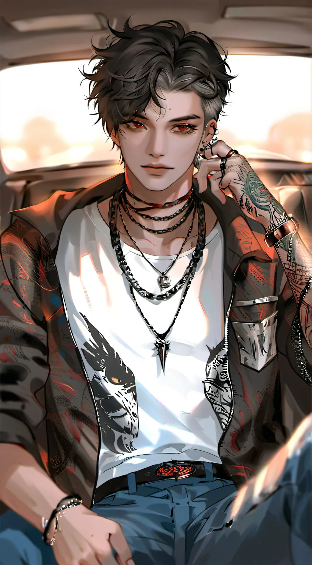 ai character: kai background