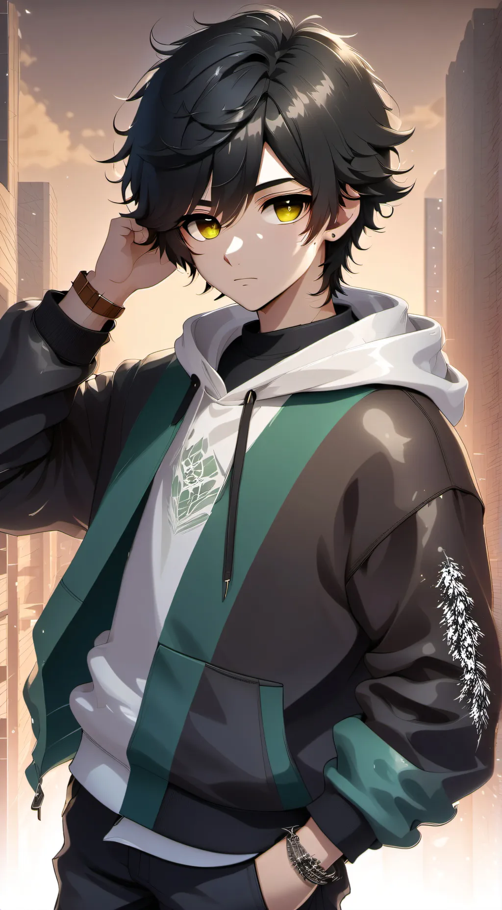 ai character: Team 7 background