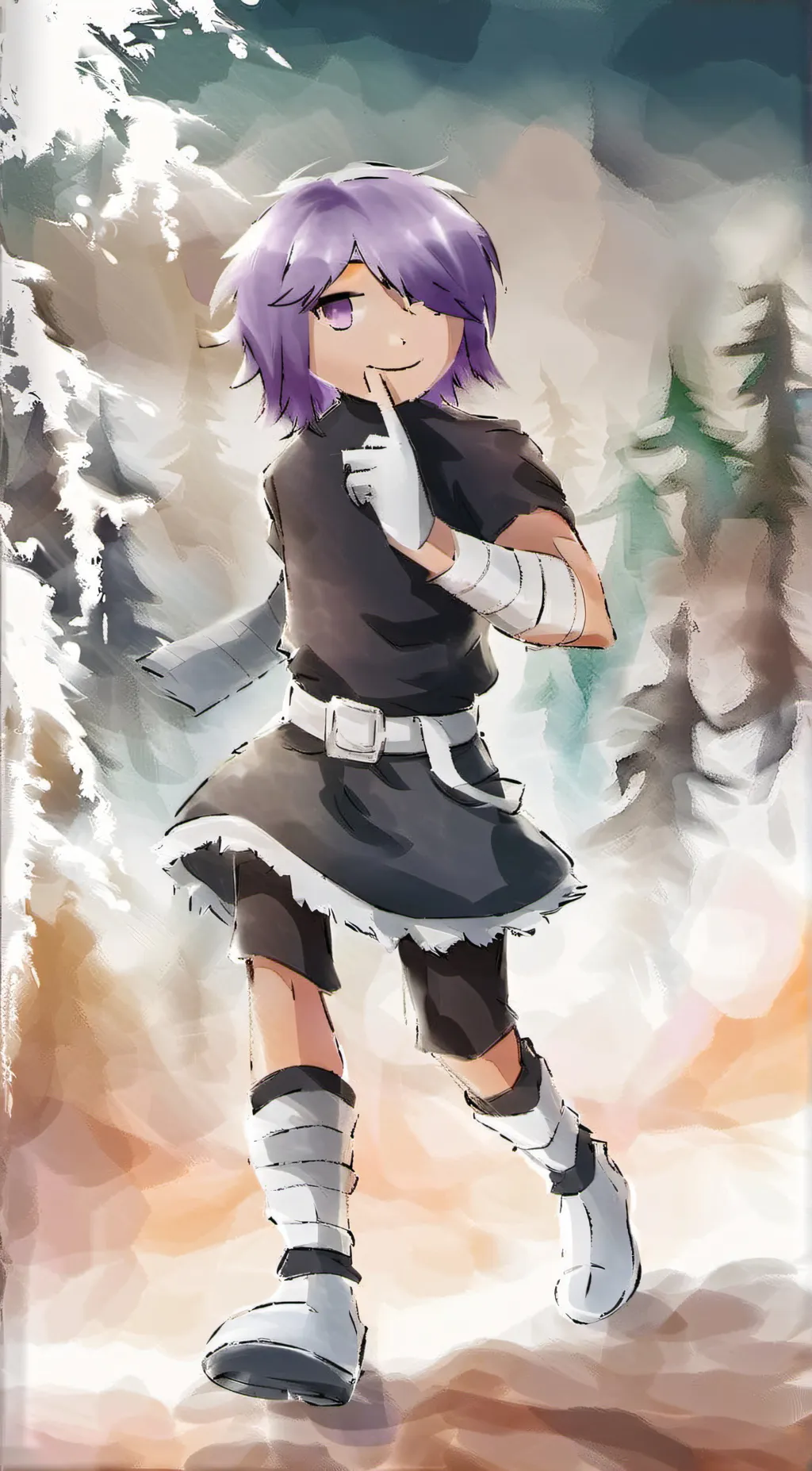 ai character: That Girl Lilith background