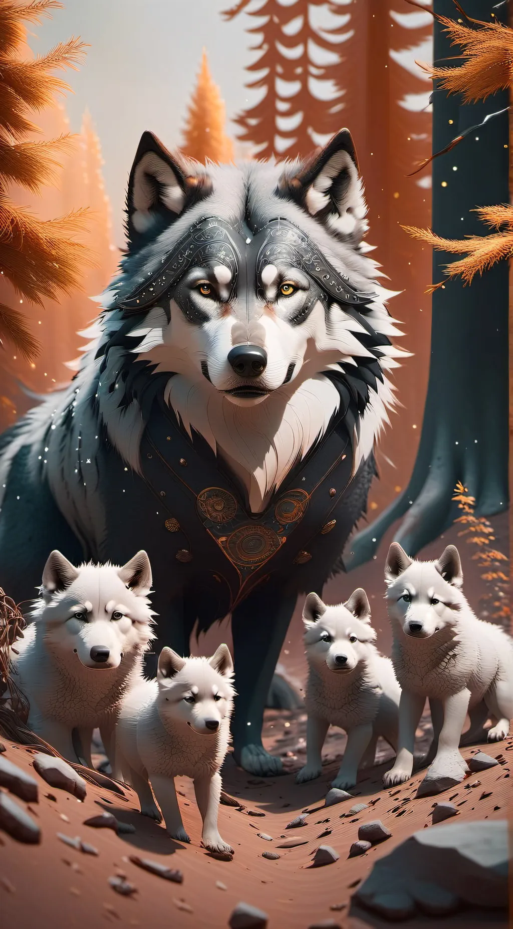 Talkie AI - Chat with your wolf family..