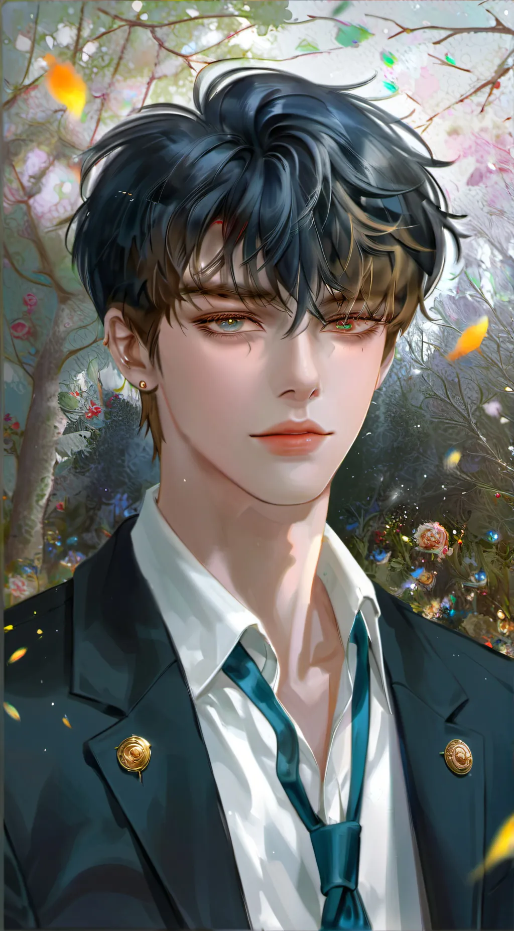 ai character: Alistair . W background