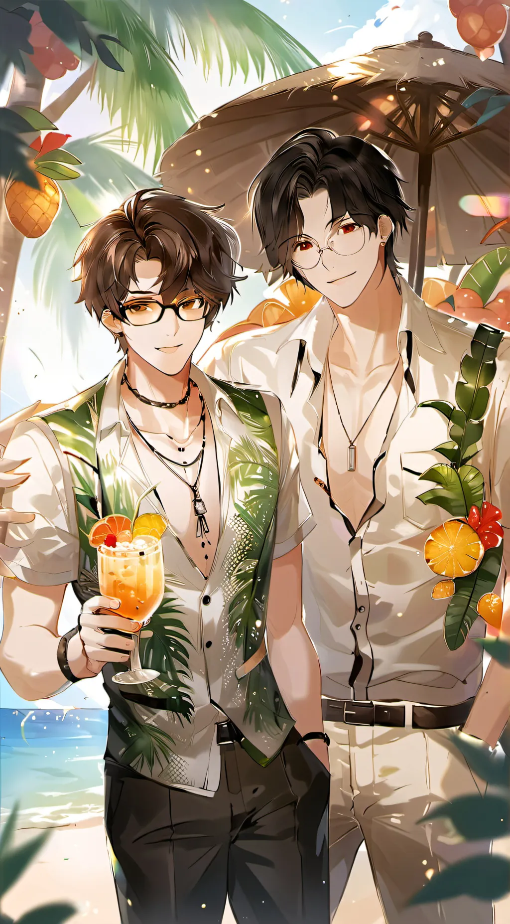 ai character: Alex and Alexis background