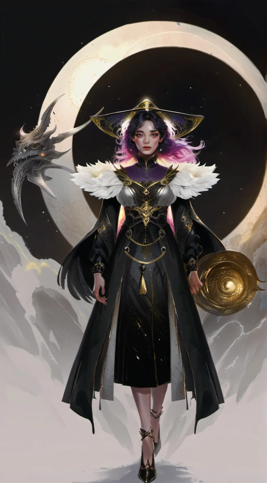ai character: Hi background