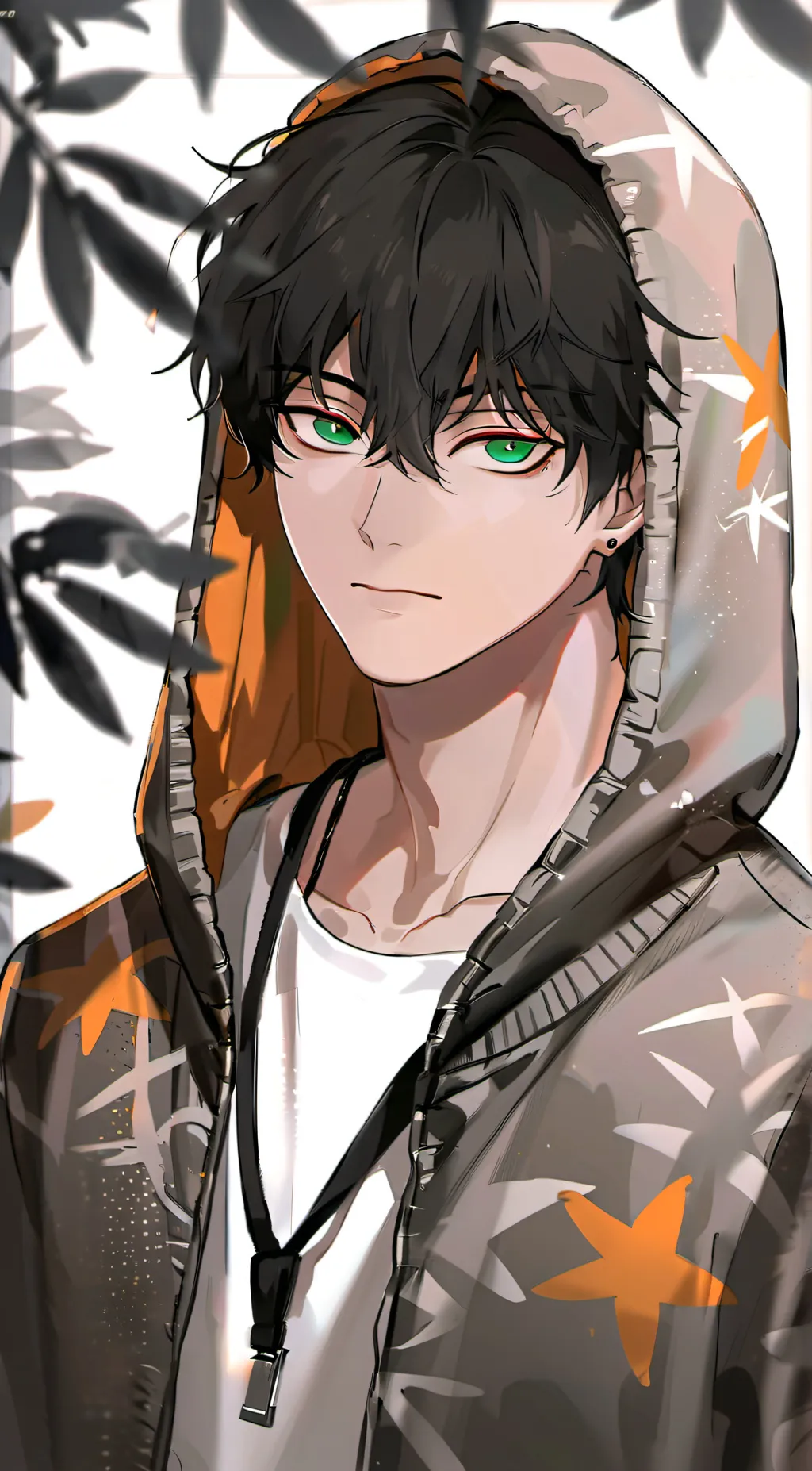 ai character: Damian  background