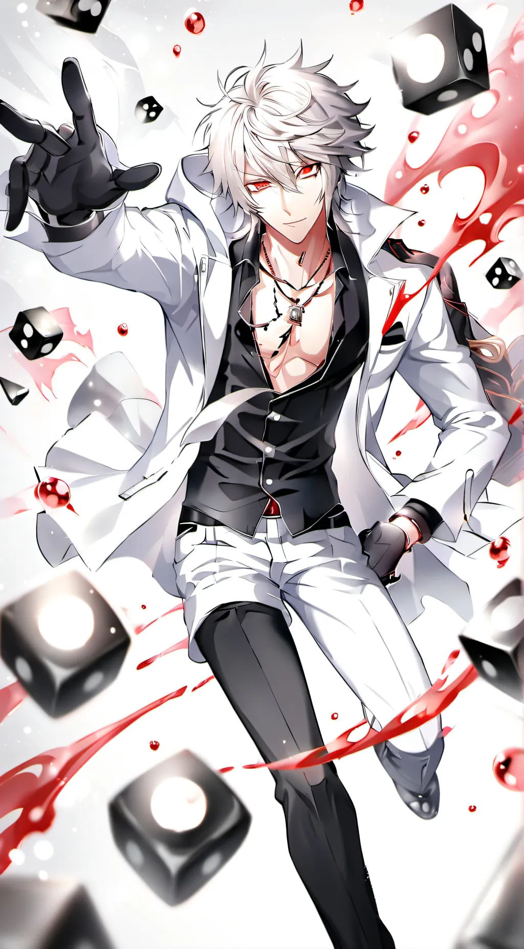 ai character: shiguraki  background