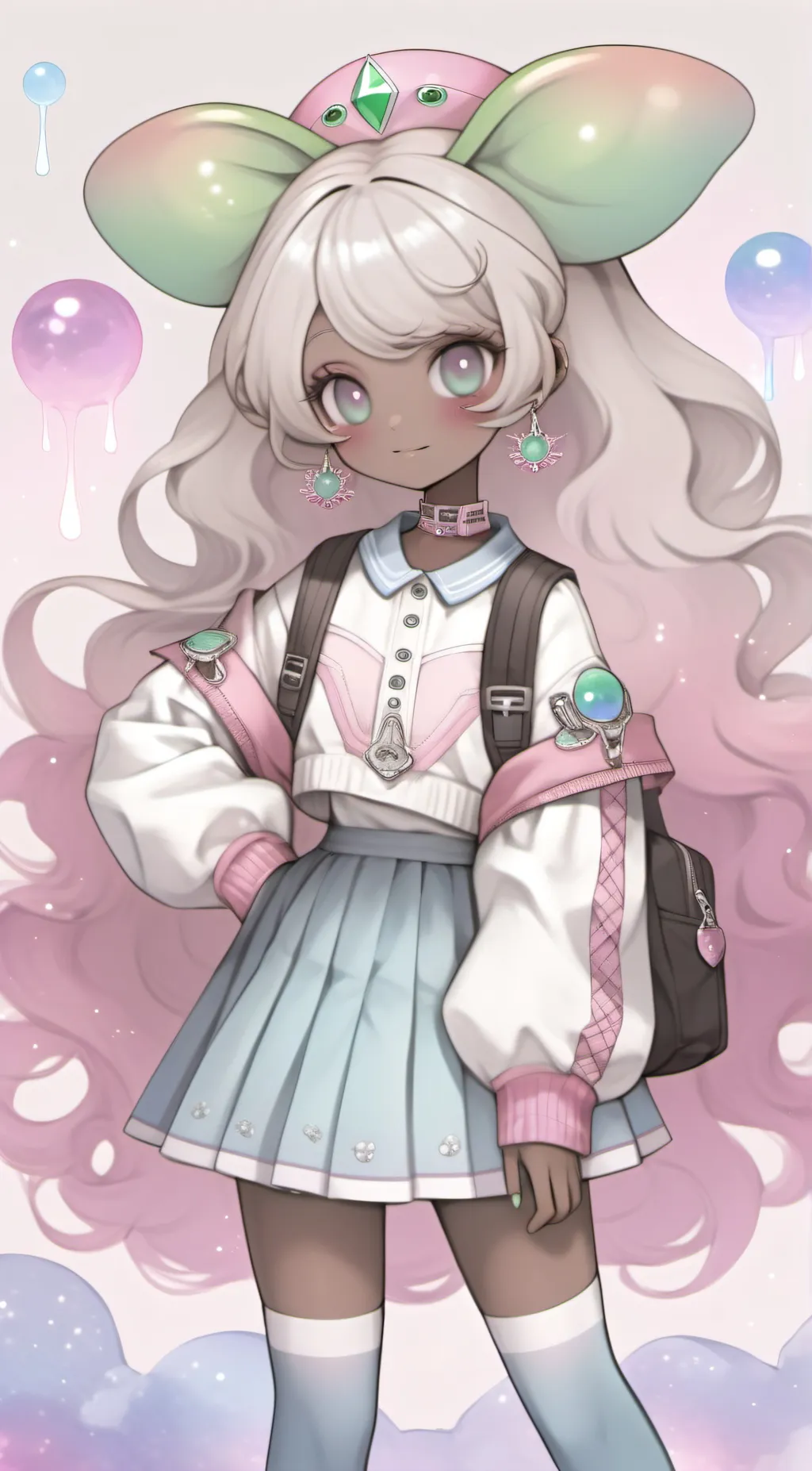 ai character: Casey  background