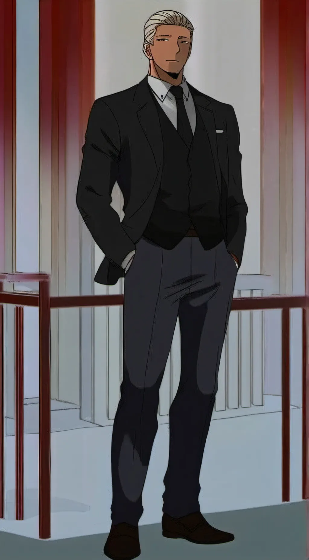 ai character: goro-san background