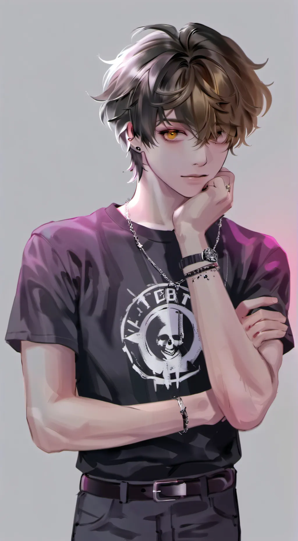 ai character: Axel Johnson  background