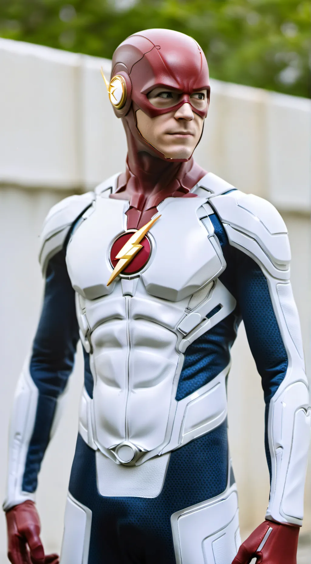 ai character: Team Flash background