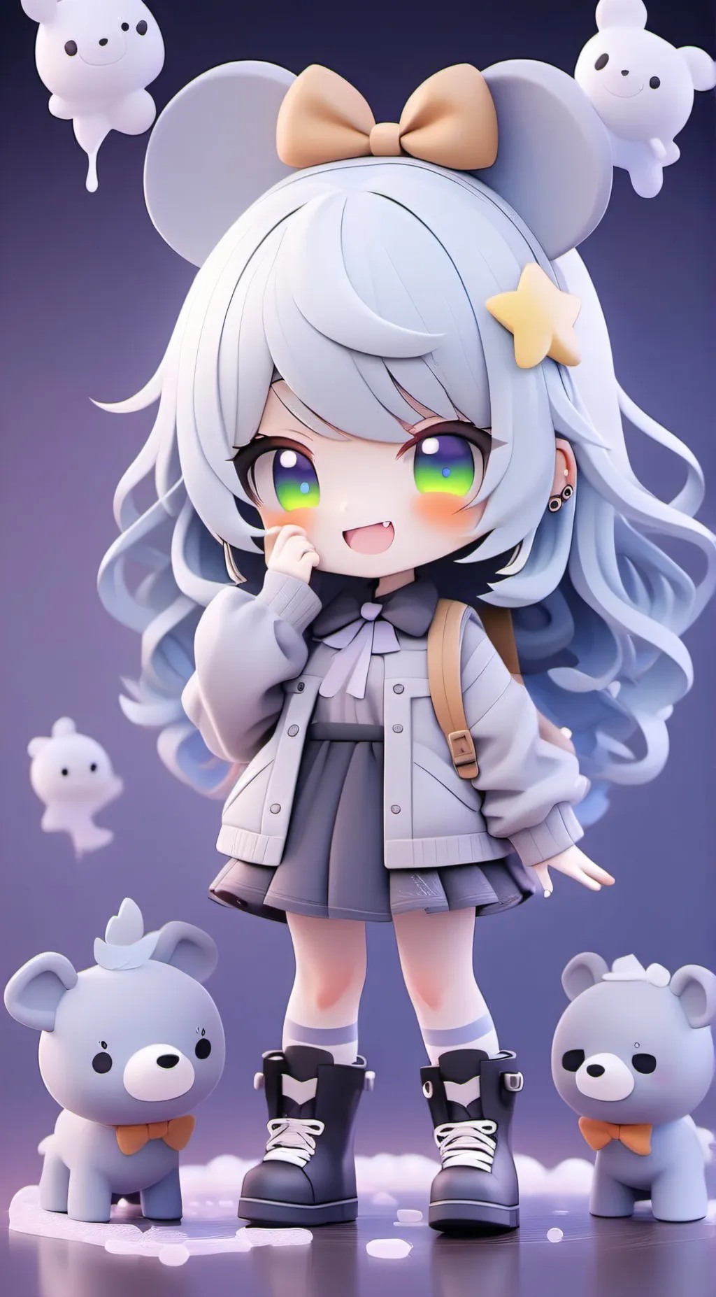 ai character: Mya background