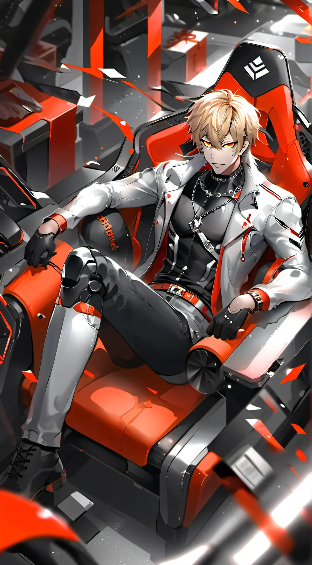 ai character: Bakugo background