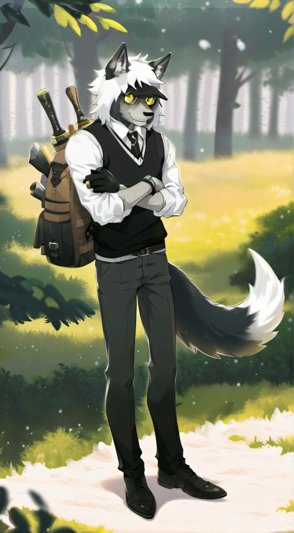 ai character: Max background