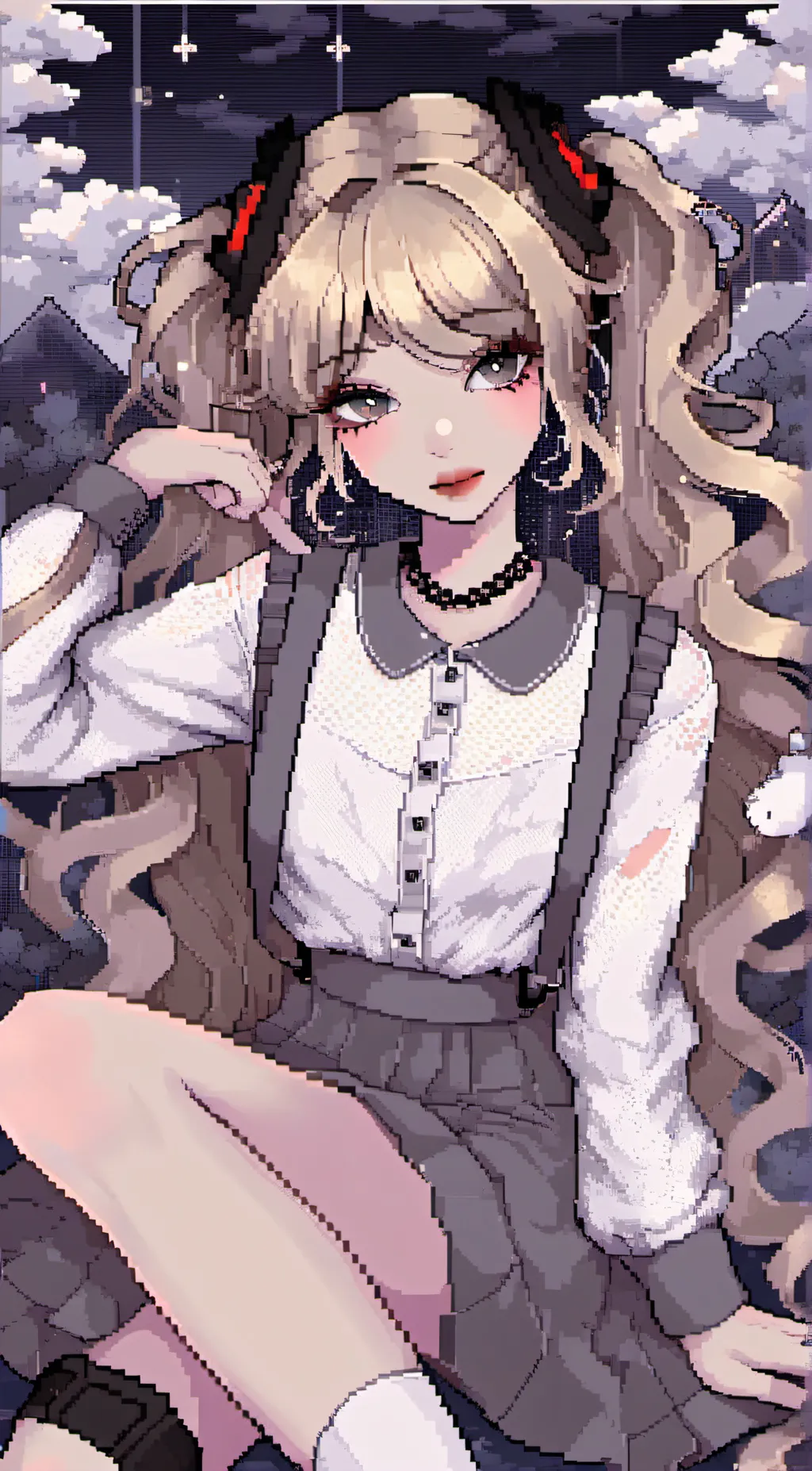 ai character: Rose 🌹 background