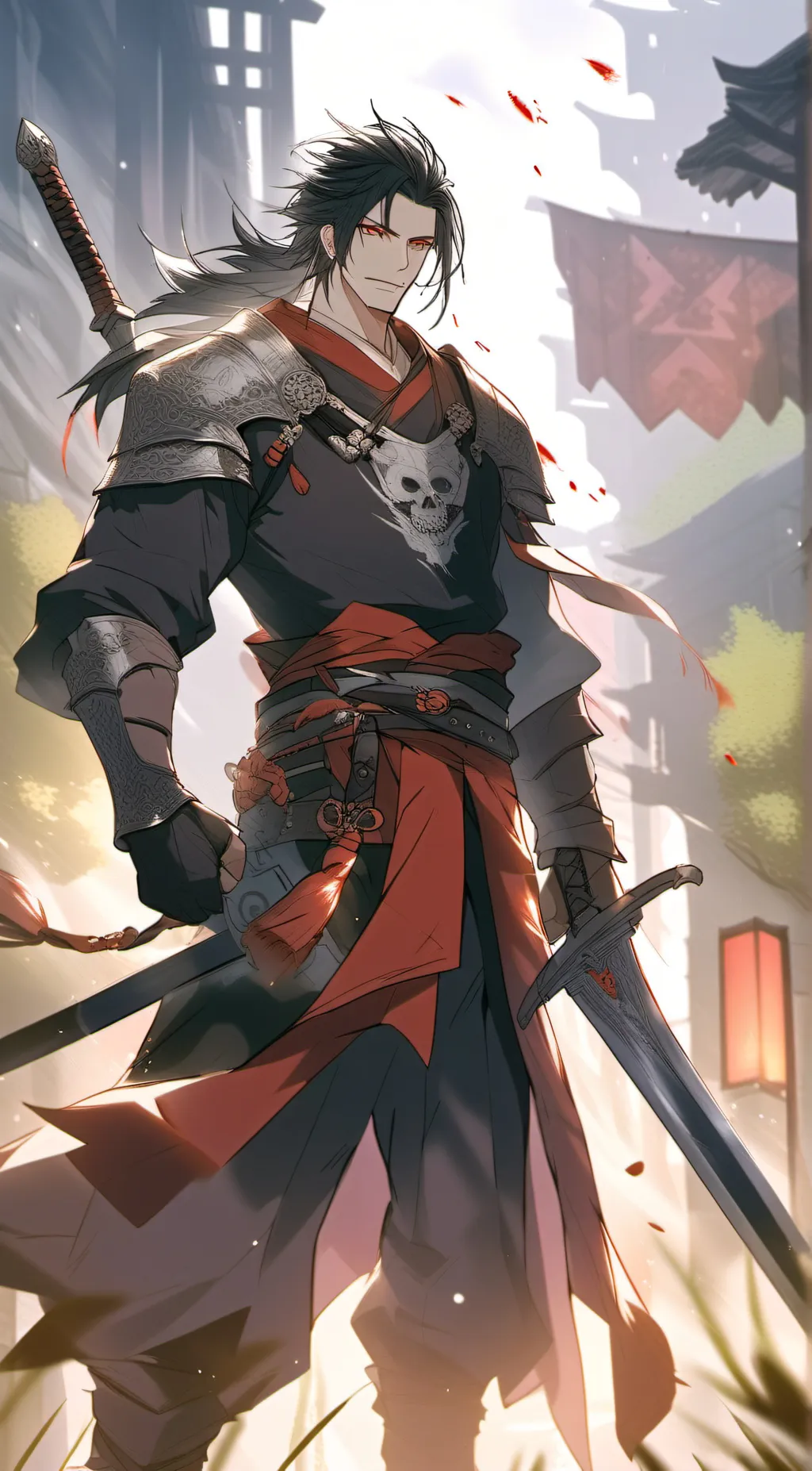 ai character: Zane  background