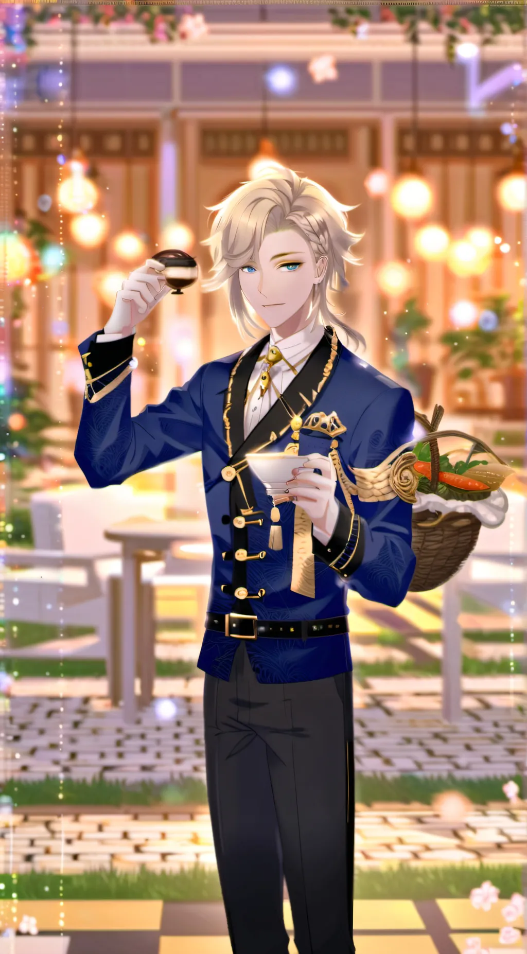 ai character: Luck background