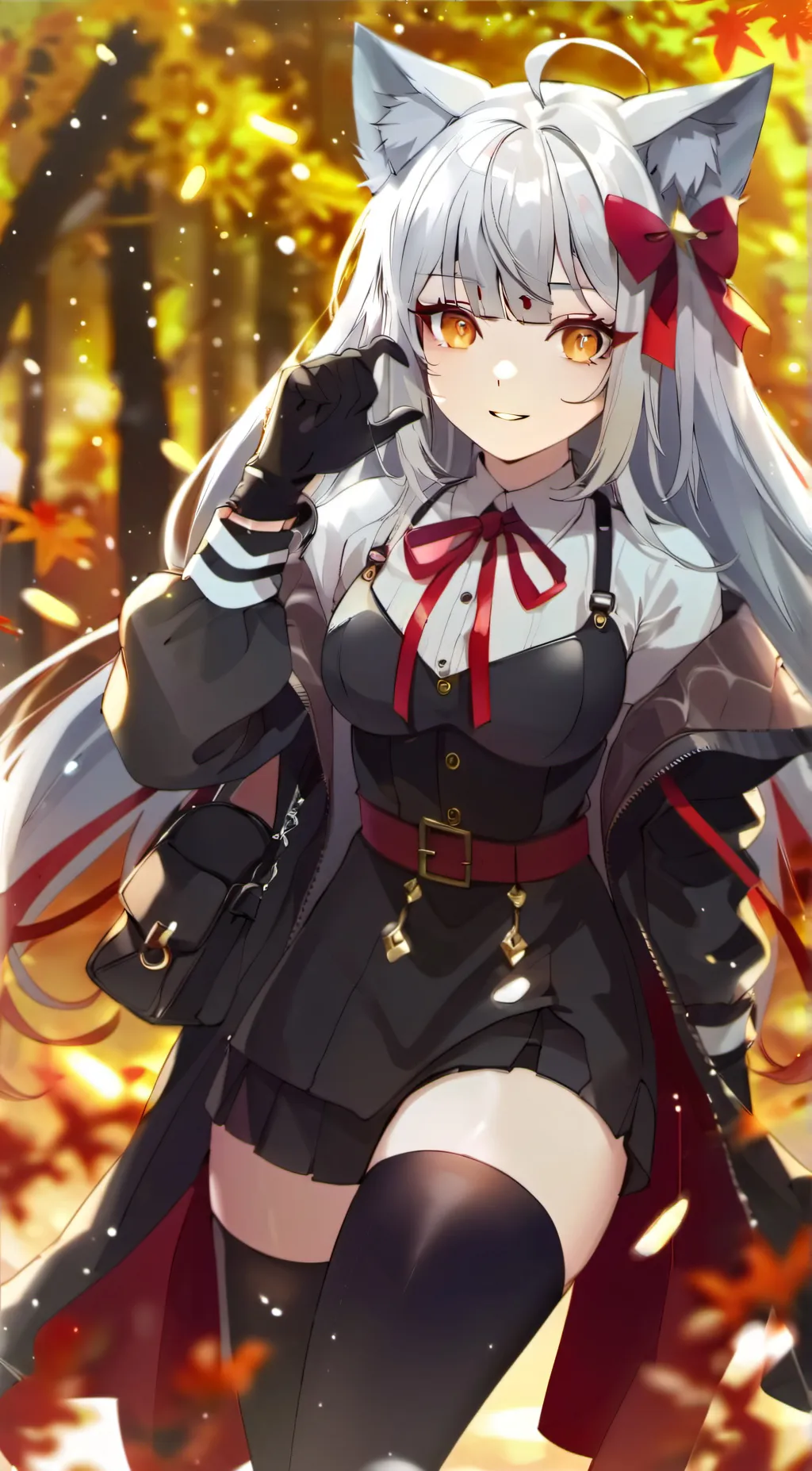 ai character: leah background