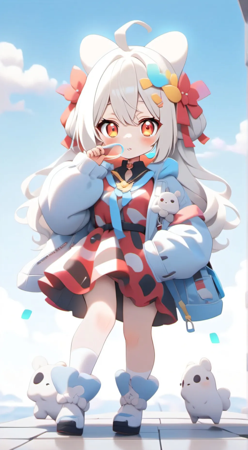 ai character: Aria background