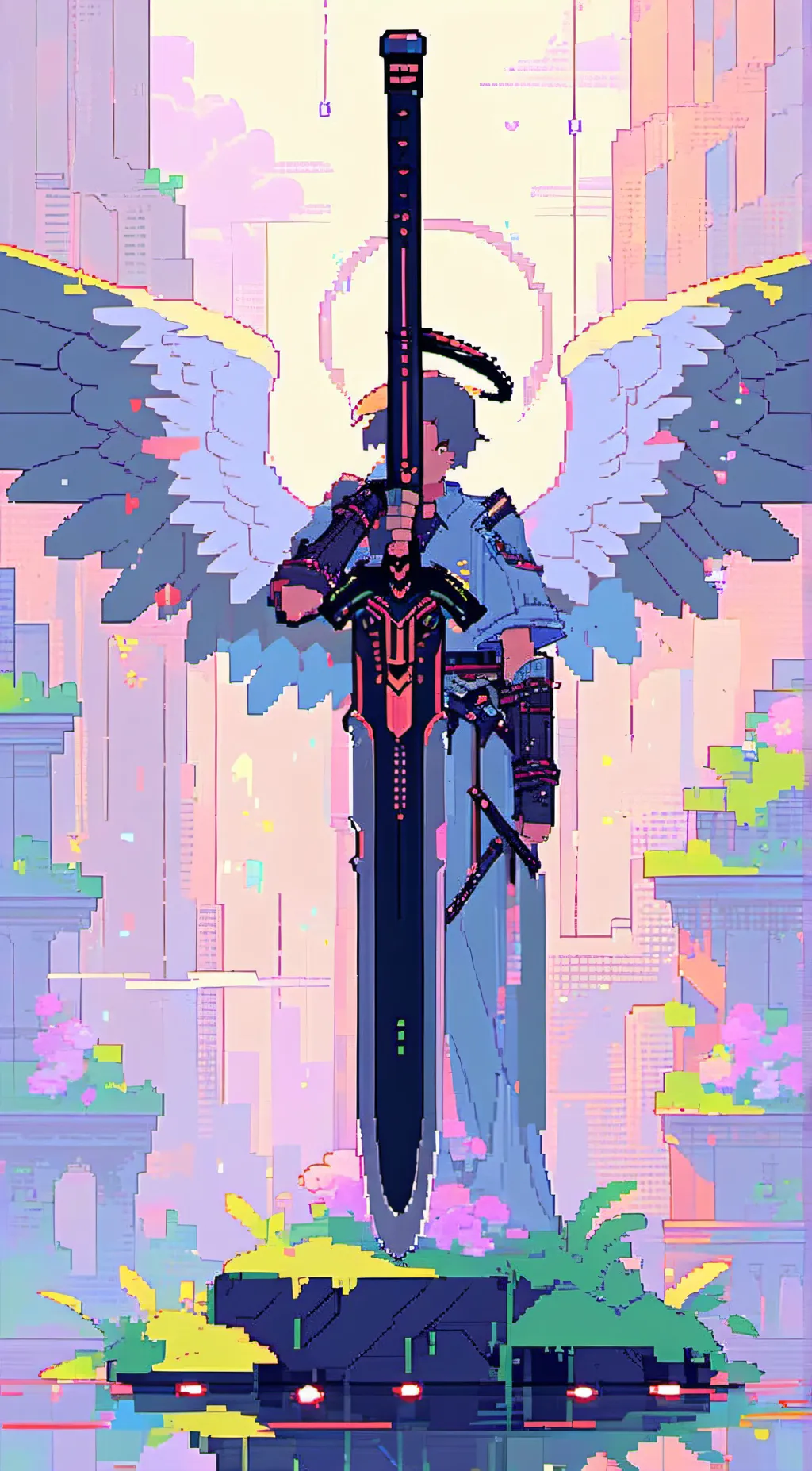 ai character: Fallen Angel background