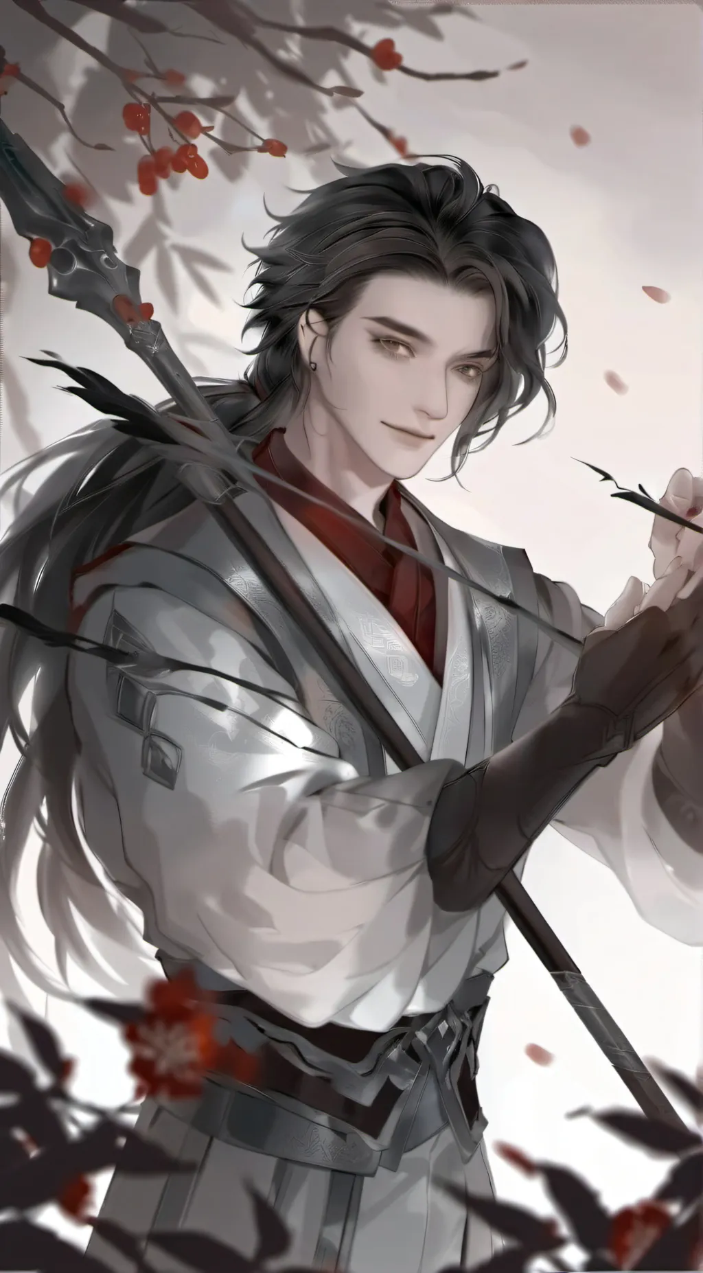 ai character: hero background
