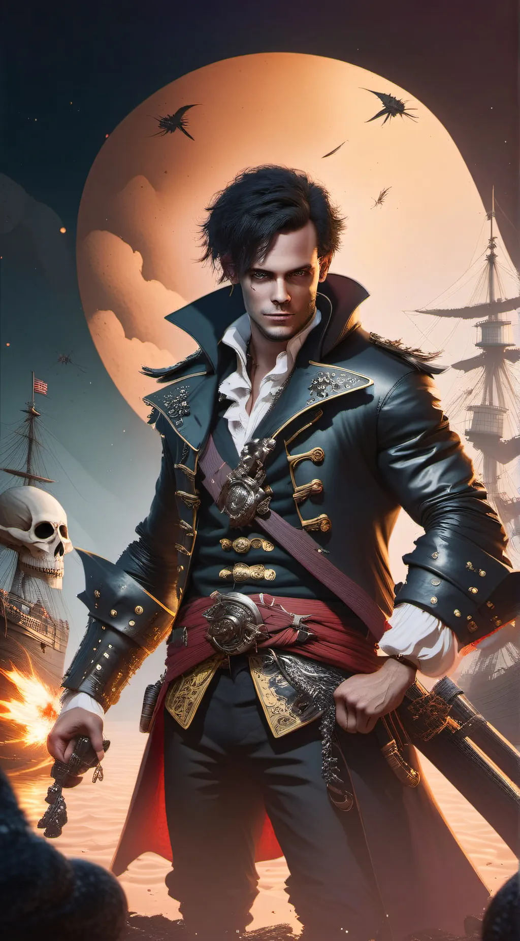 ai character: Harry background