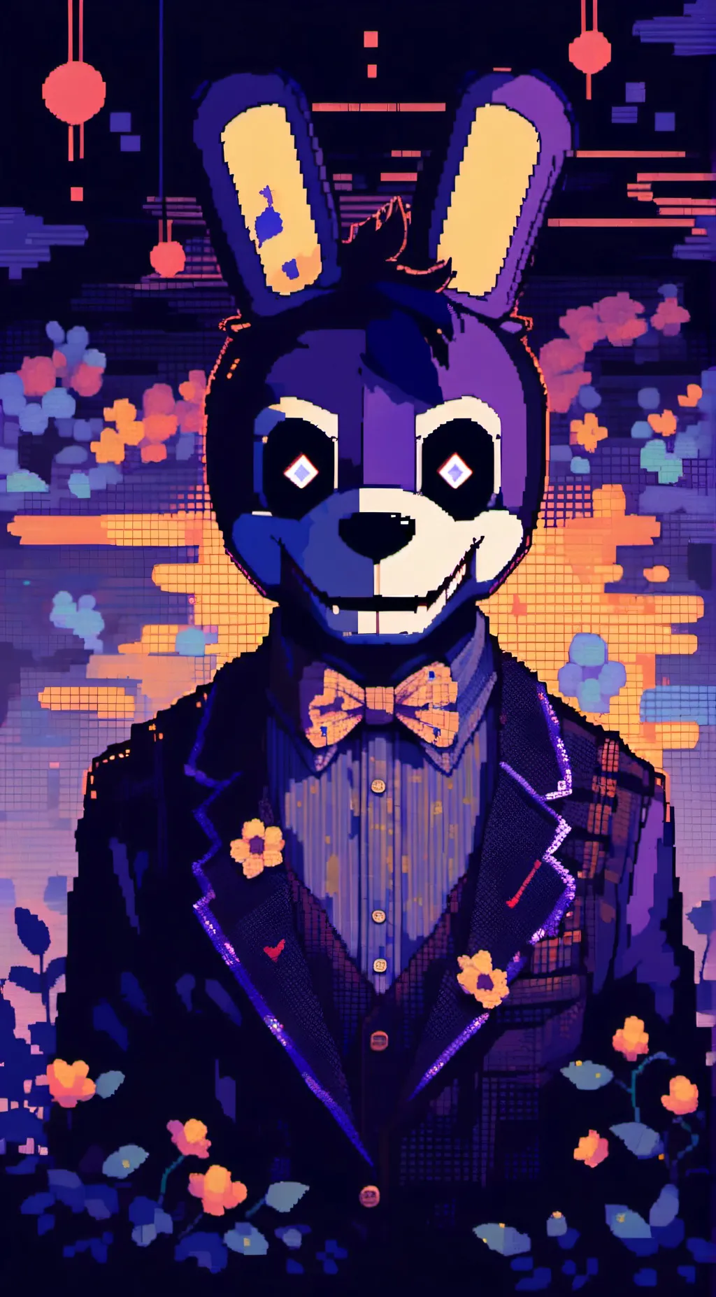 ai character: Bonnie  background