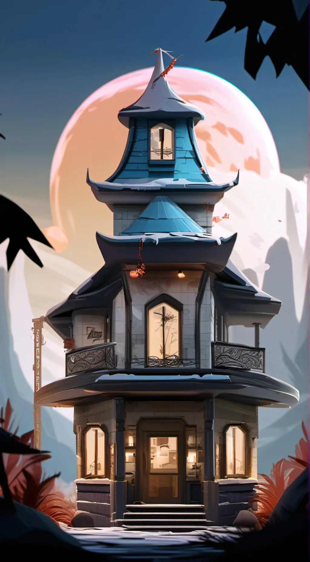 ai character: Hazbin hotel! background