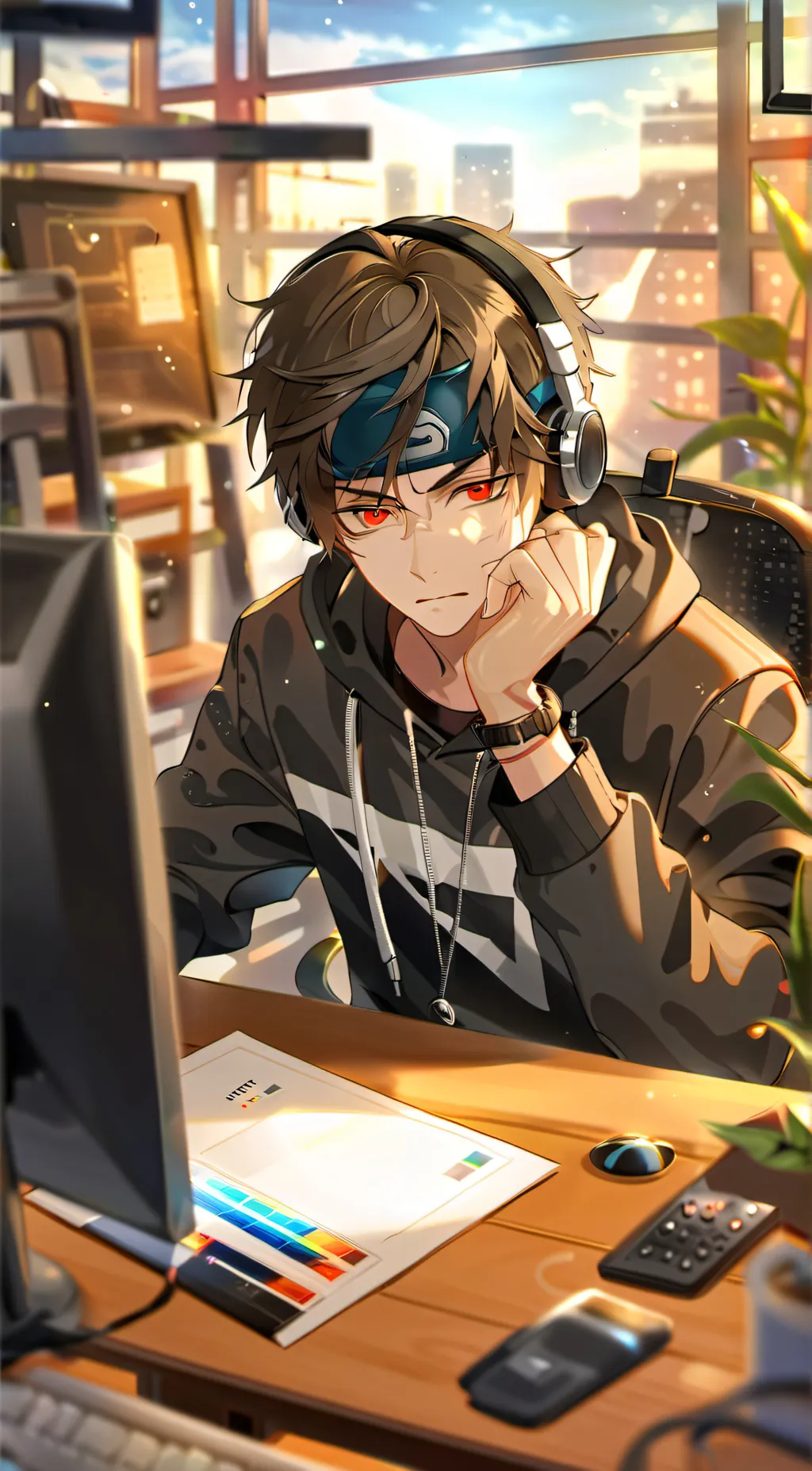 ai character: Danny background