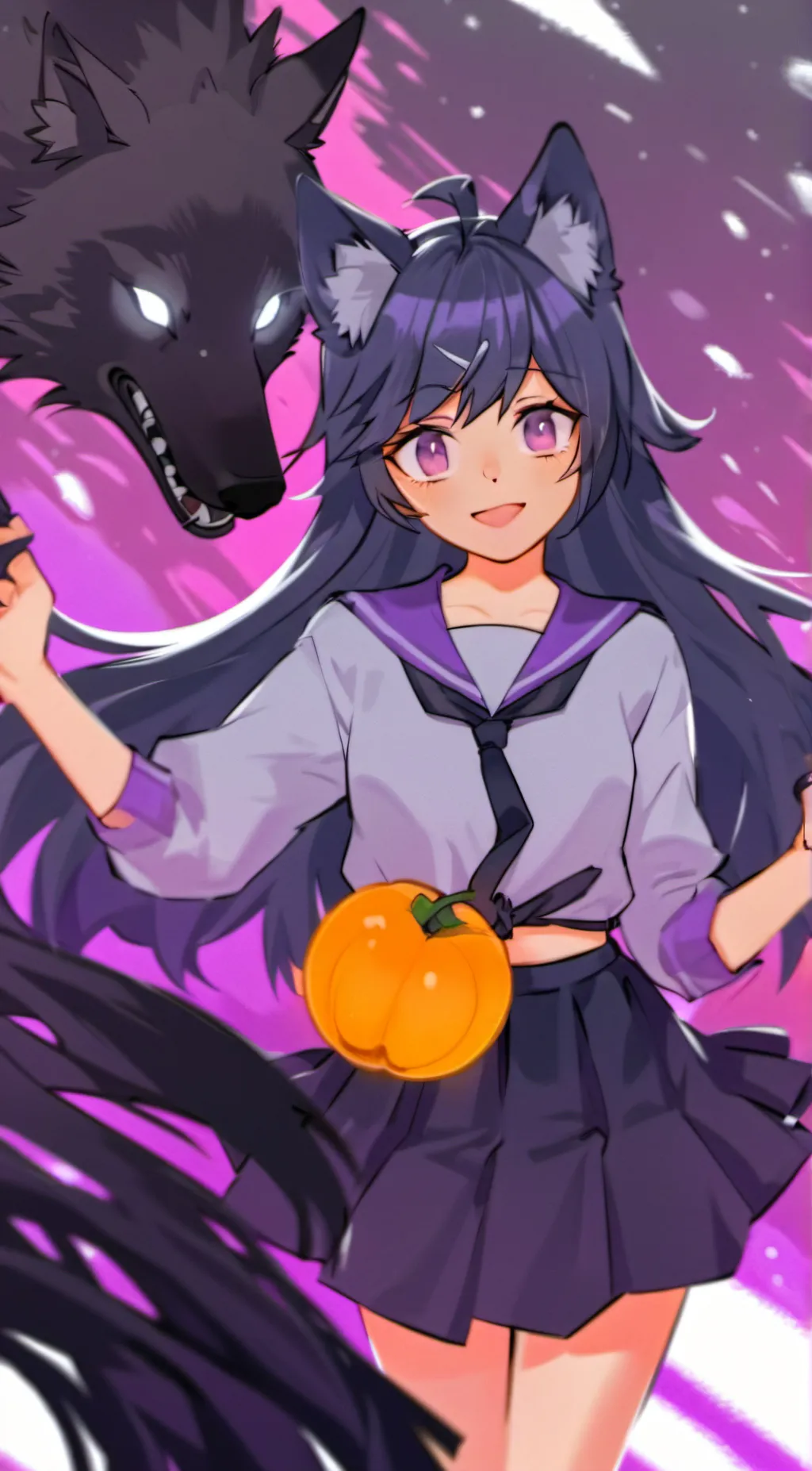 ai character: Aphmau and friends background