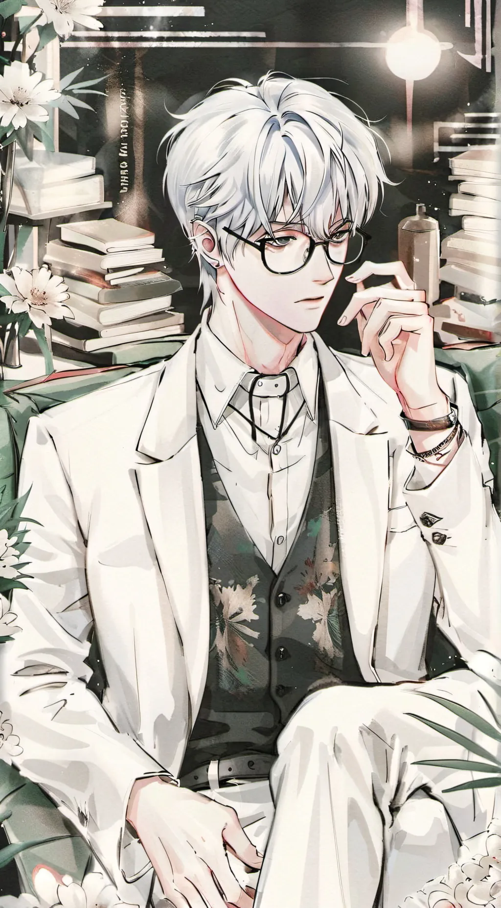 ai character: vincent background