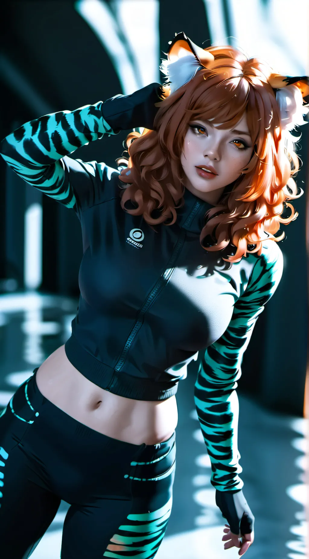 ai character: Aria background
