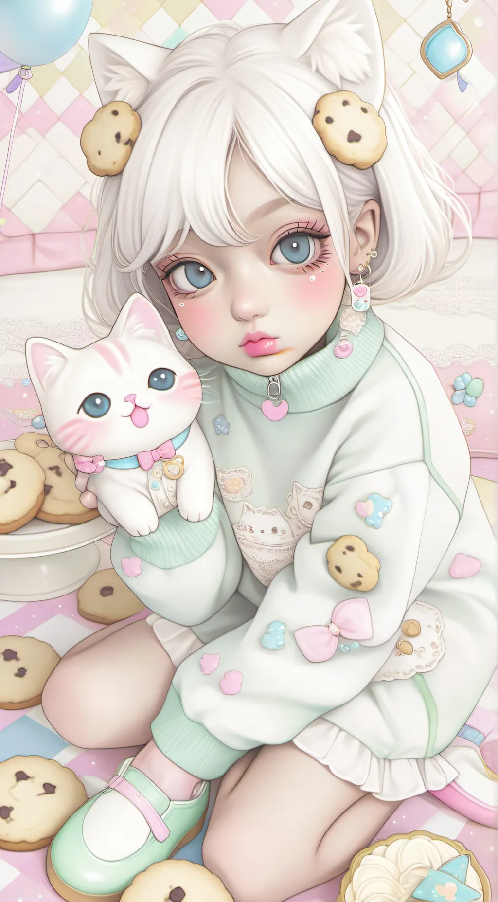 ai character: 💖Lilly💖 background