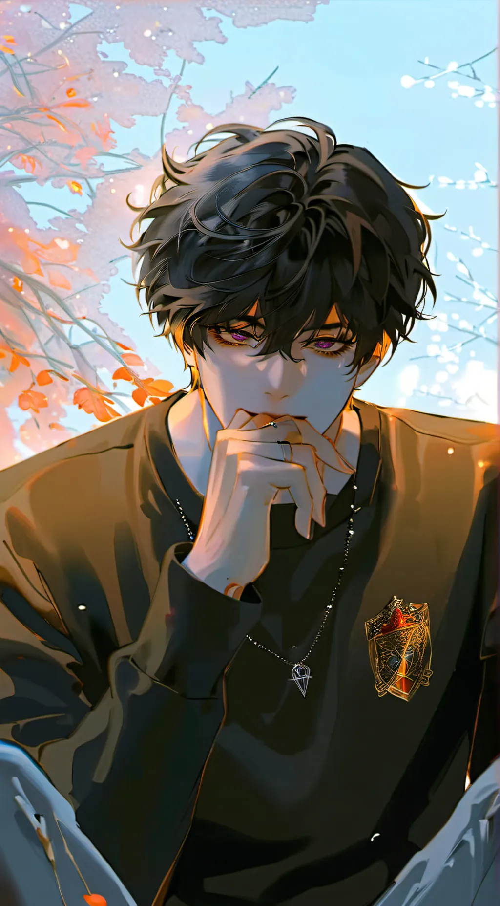 ai character: Hans  background