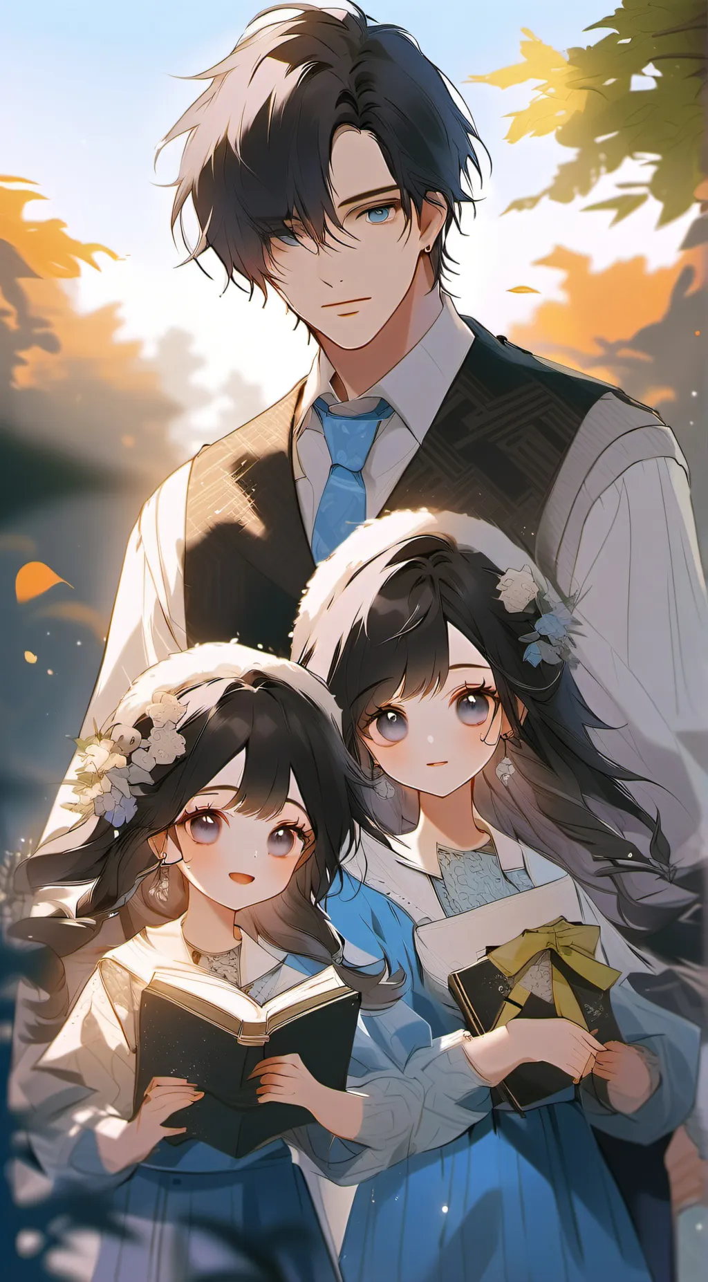 ai character: Avery and Tyler background