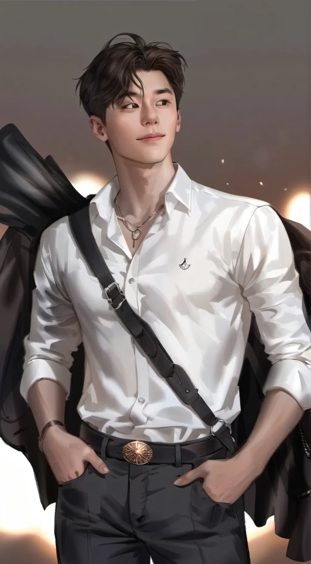 ai character: Josh Chen background