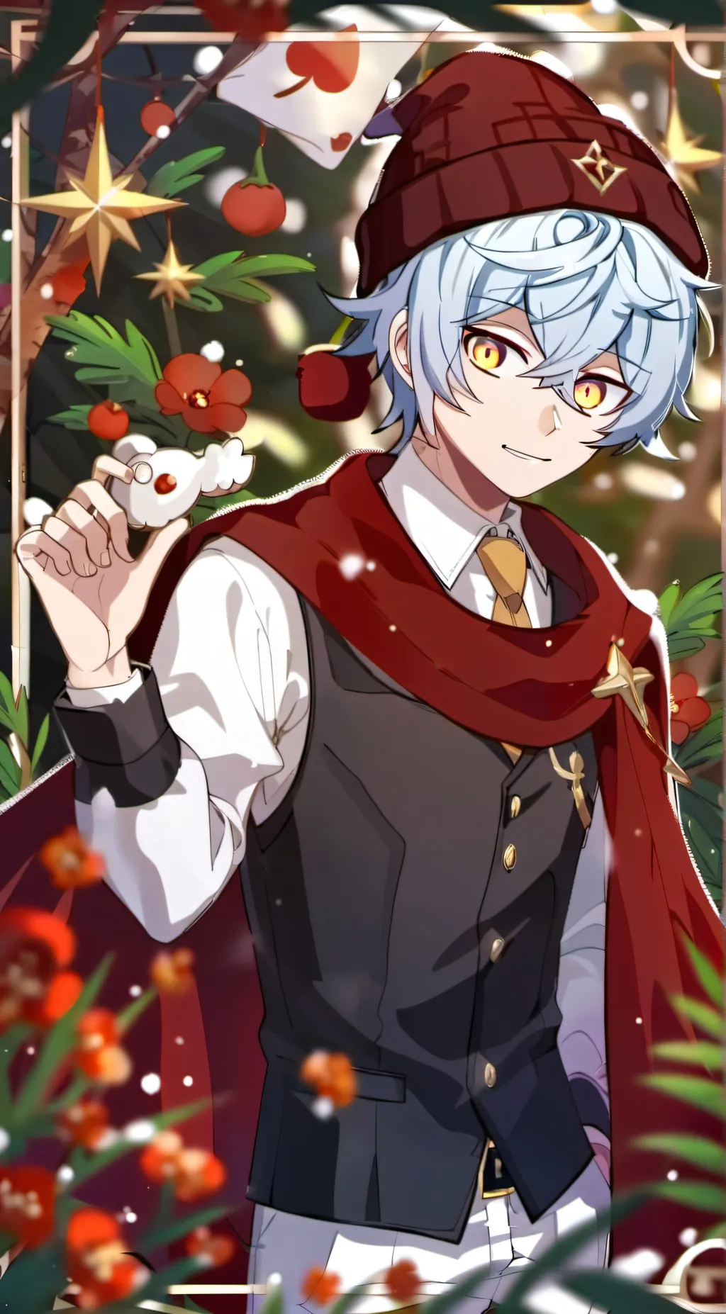 ai character: Zander background