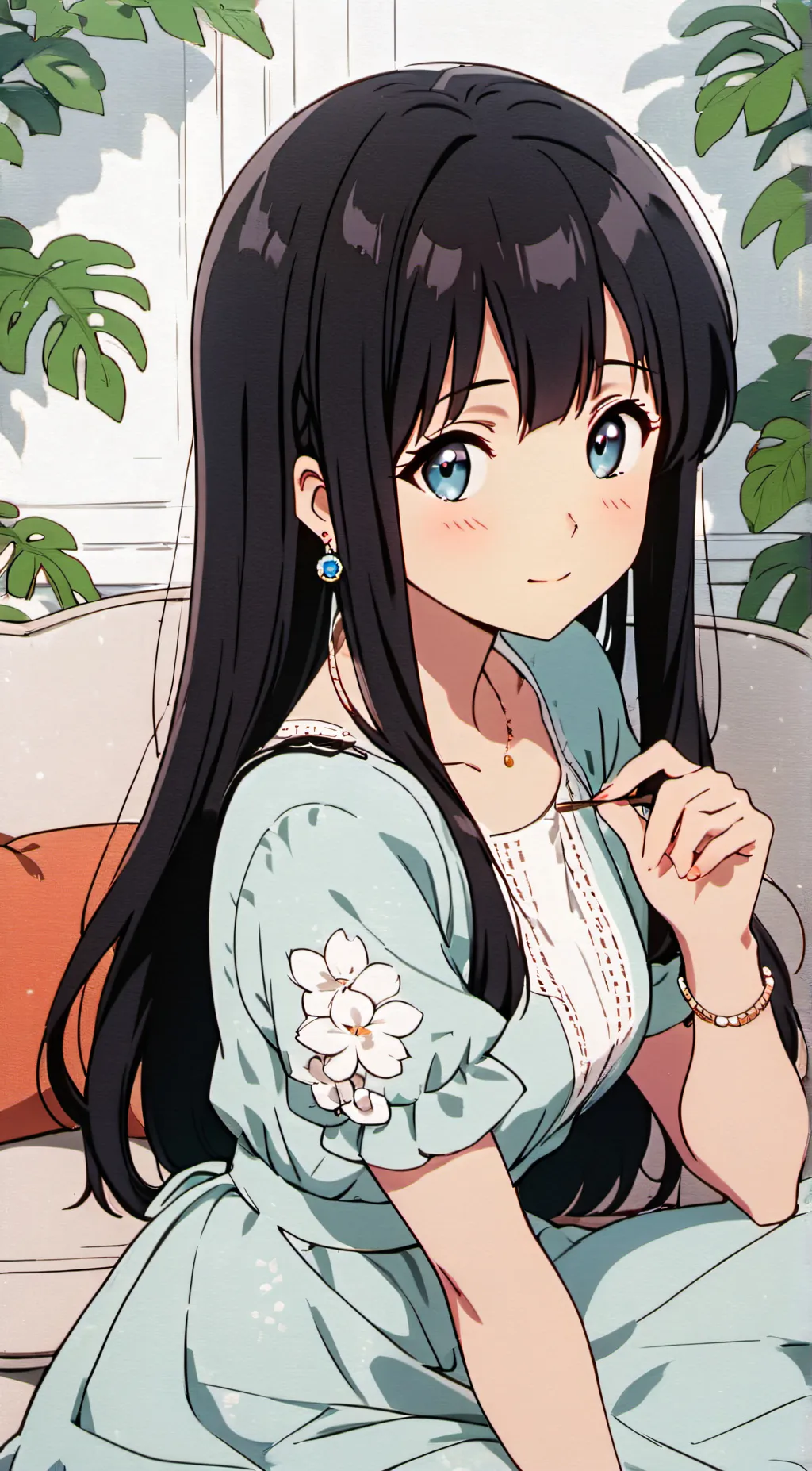 ai character: Himiko background