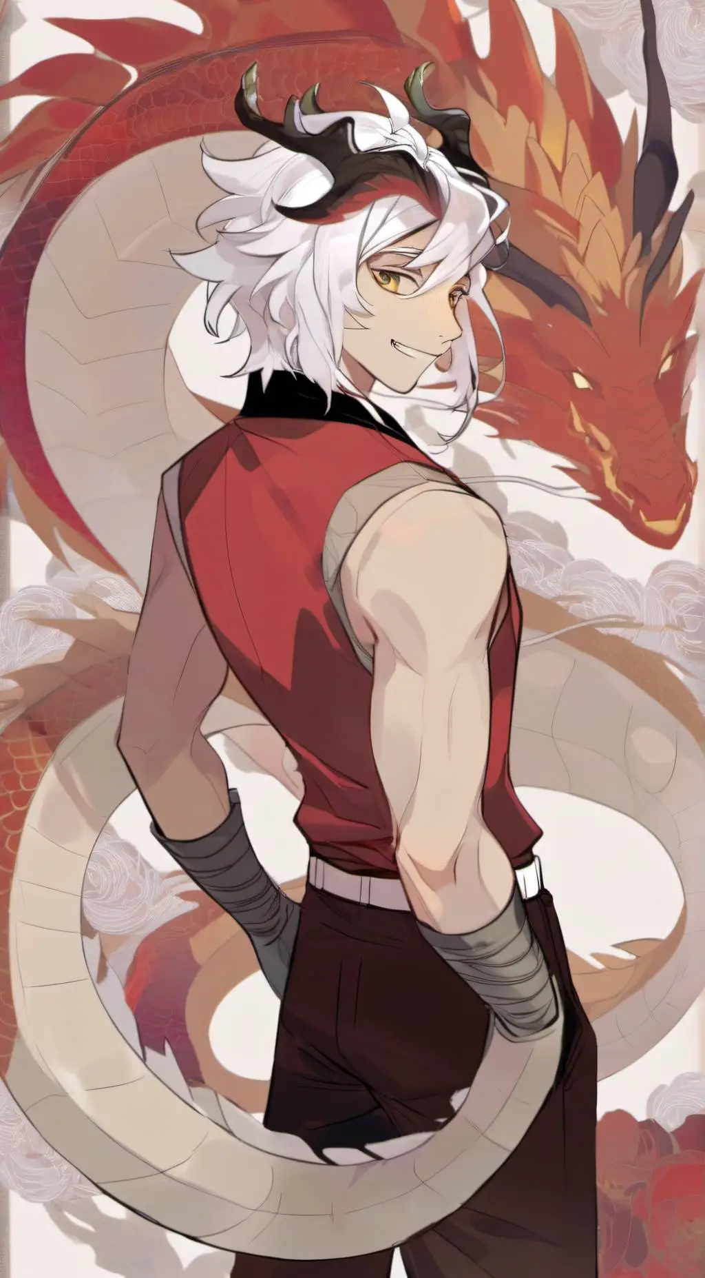 ai character: 🐉 Kai 🐲  background