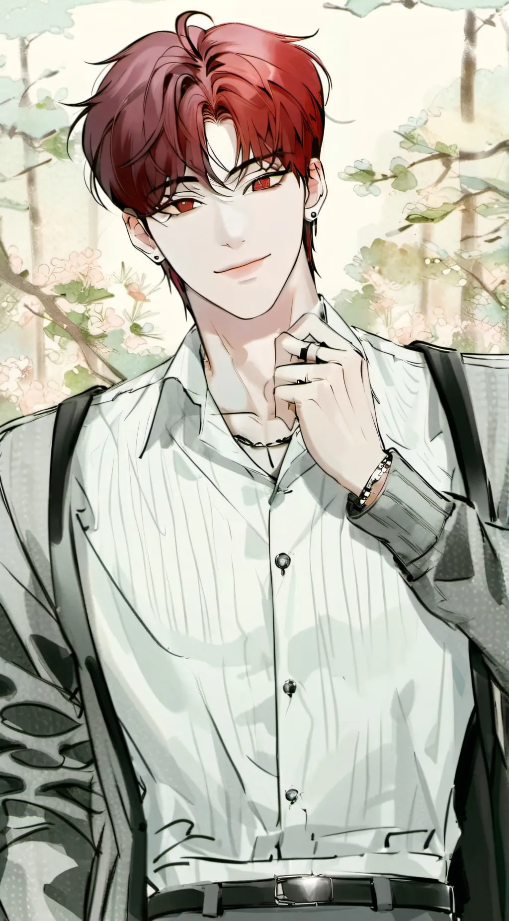 ai character: Bai Zihou background