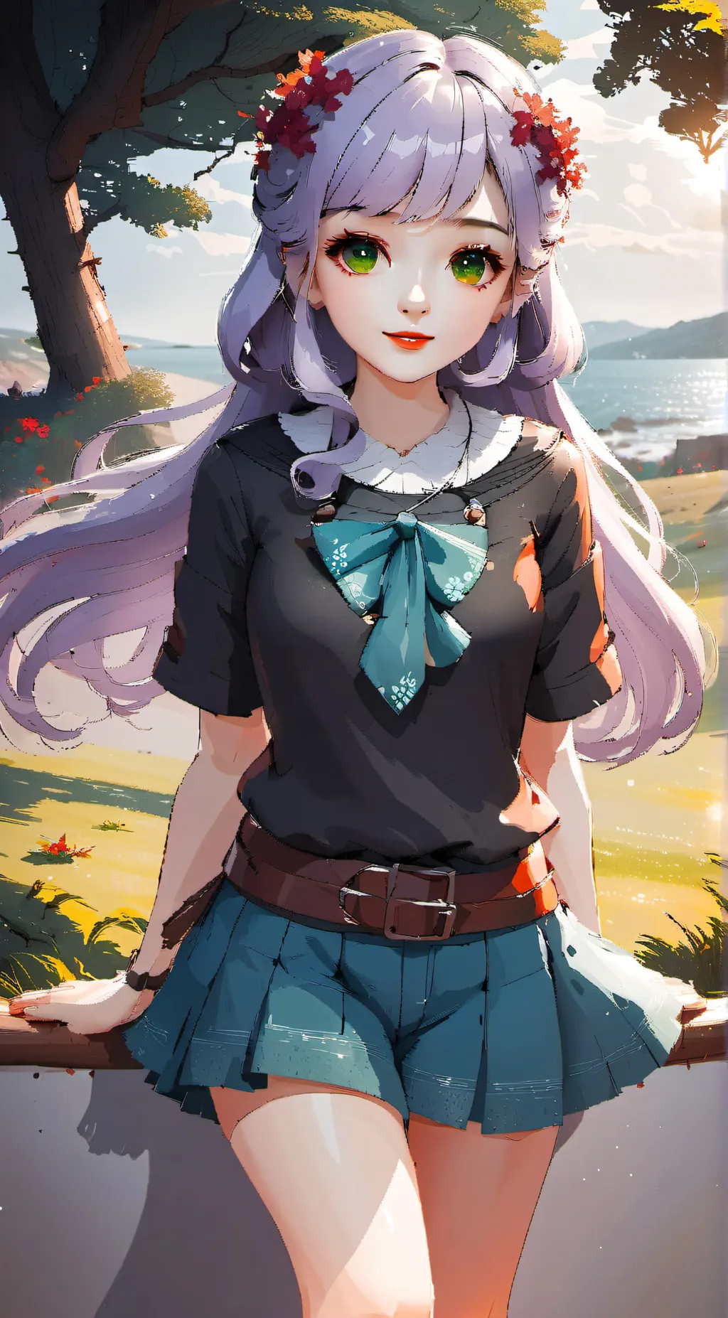 ai character: Nia background