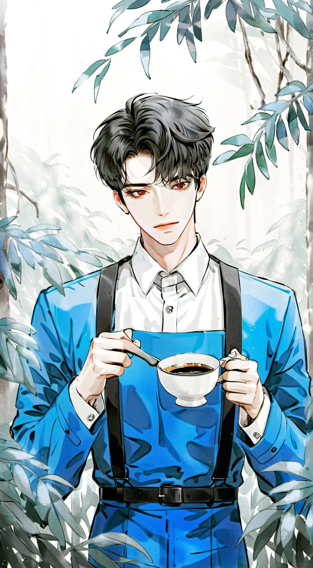 ai character: Hiro background