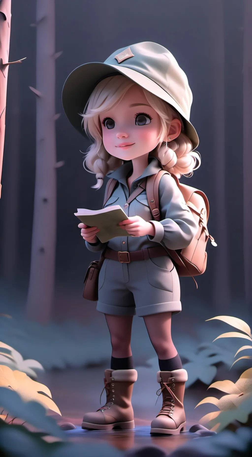 ai character: Sophie background