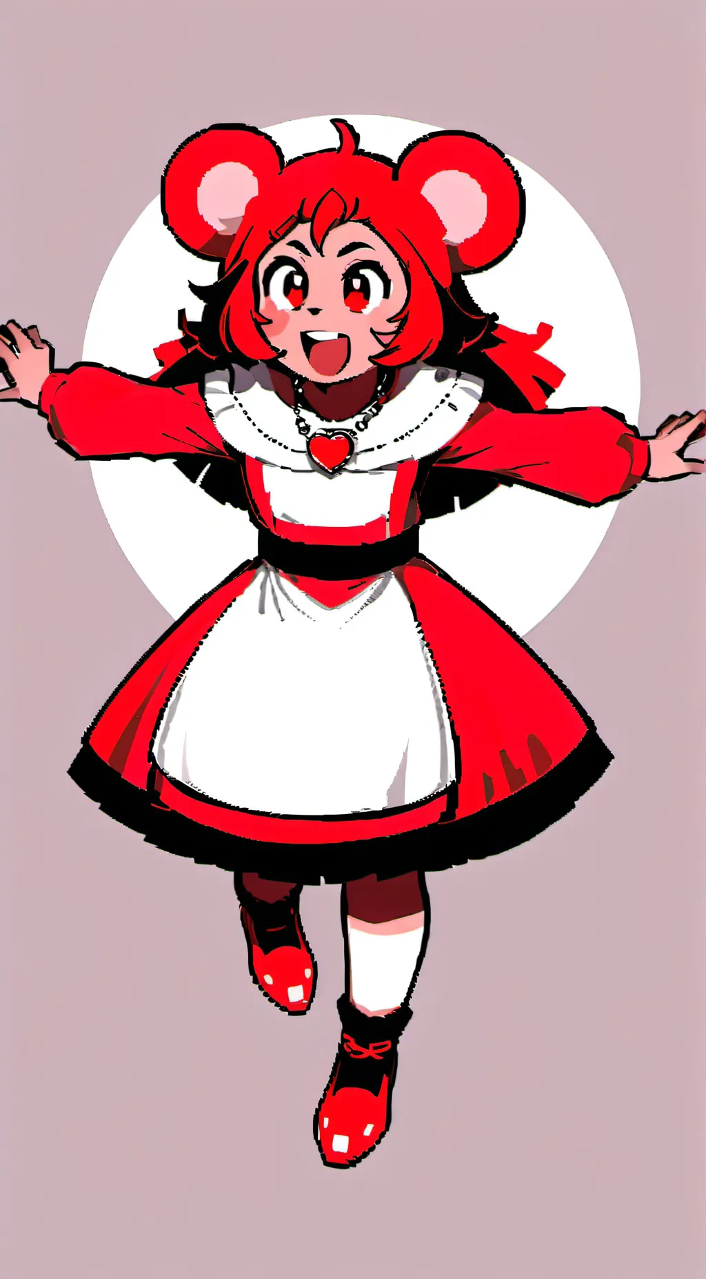 ai character: Poppy bearhug  background