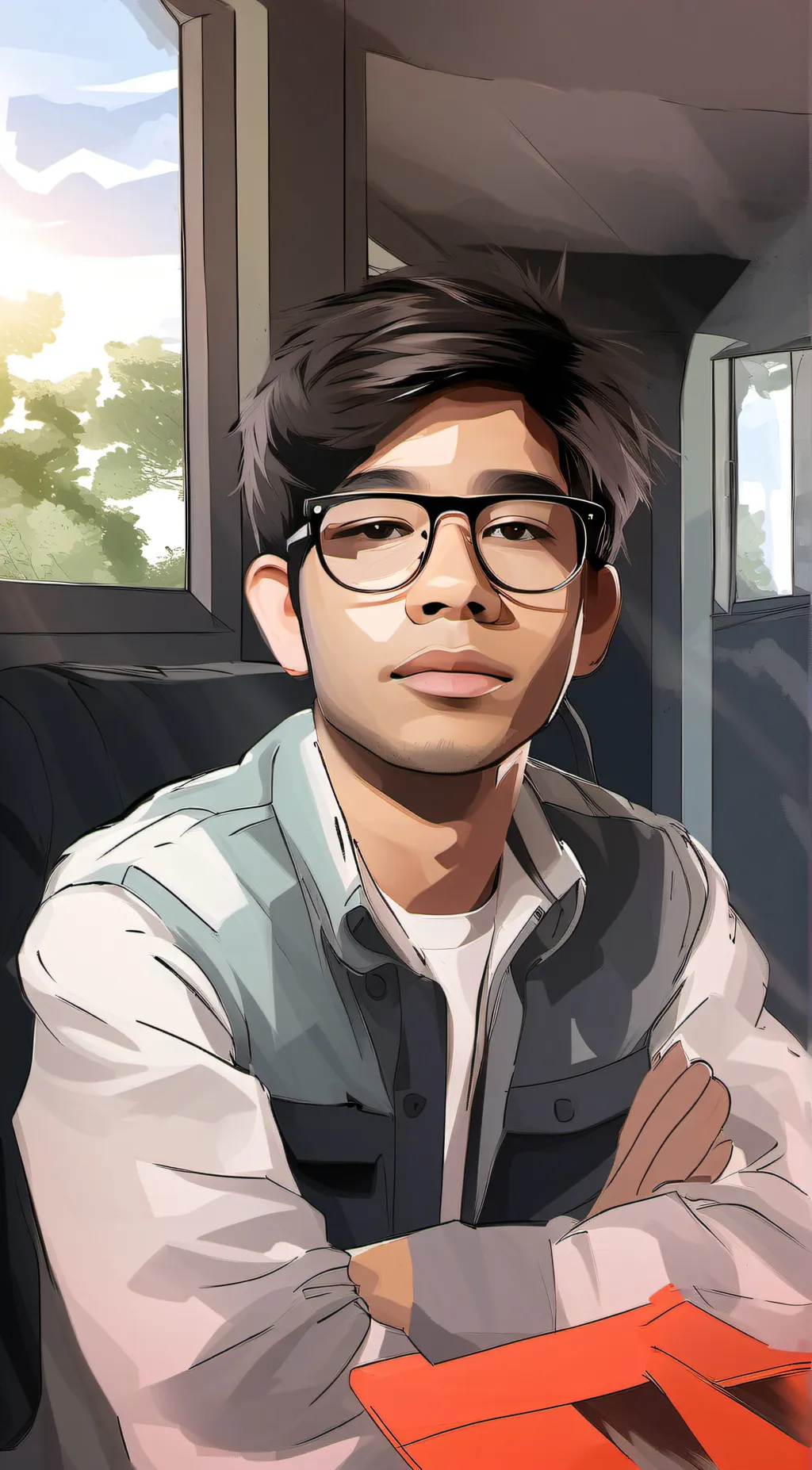 ai character: Sci background