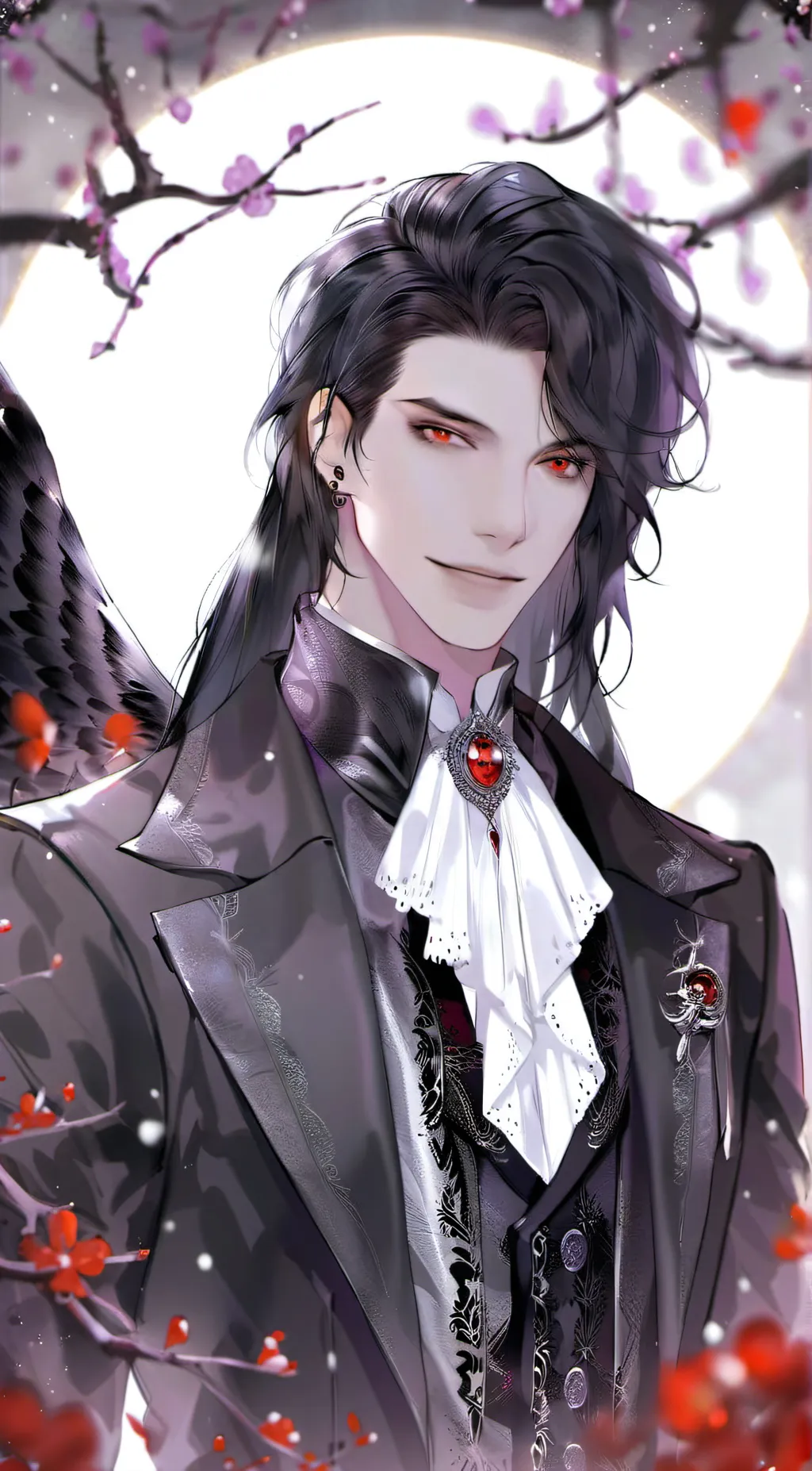 ai character: Lucius Lafern  background