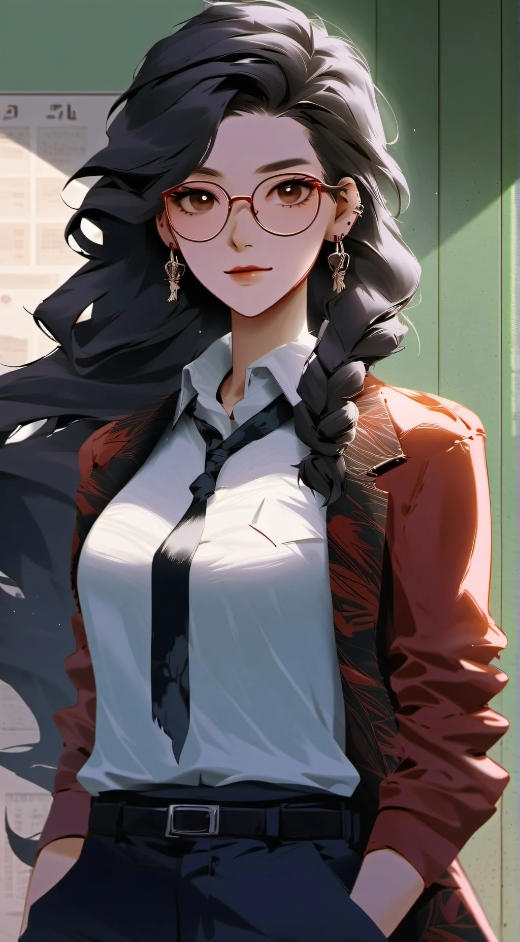ai character: Catherine  background