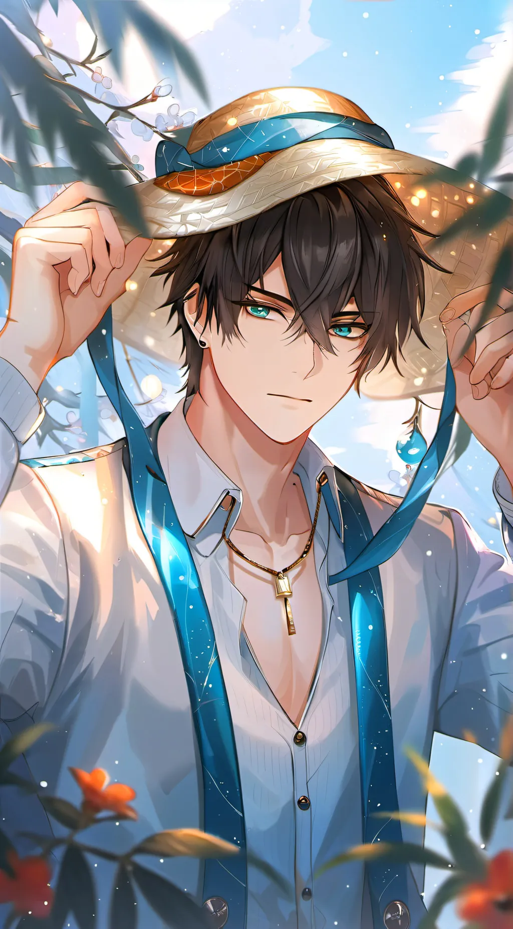 ai character: Aoiro background