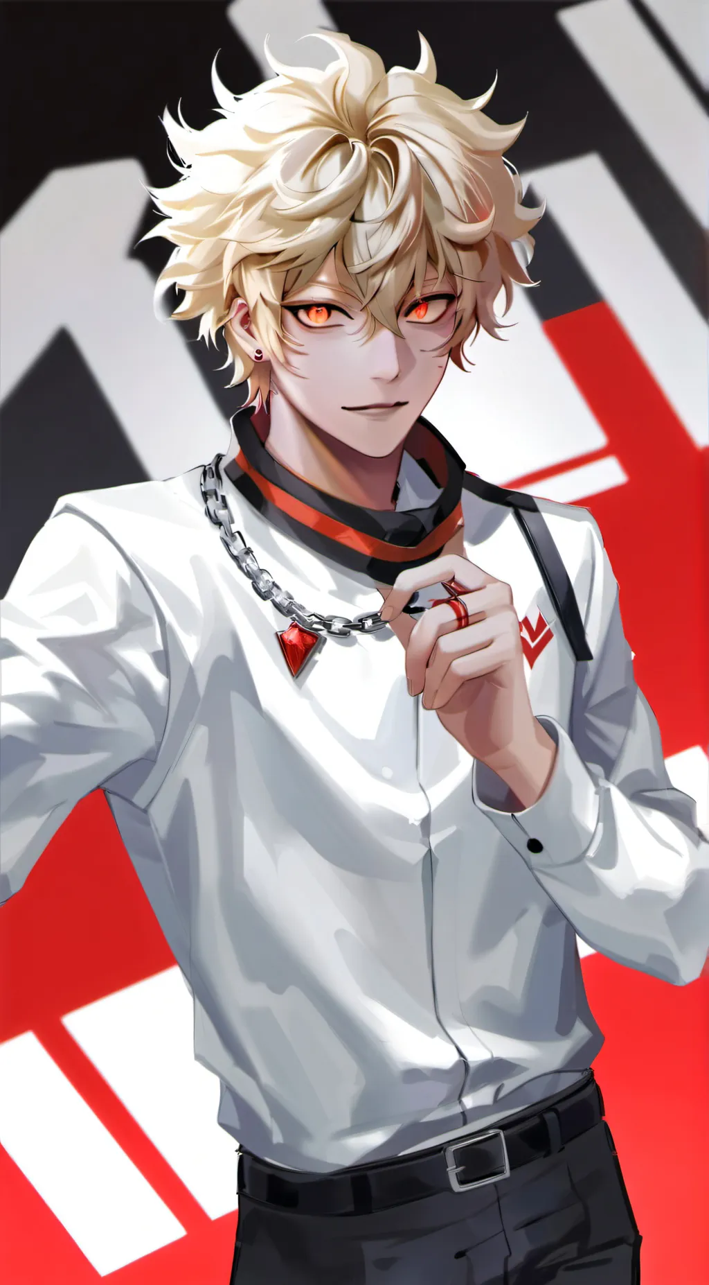 ai character: bakugo background