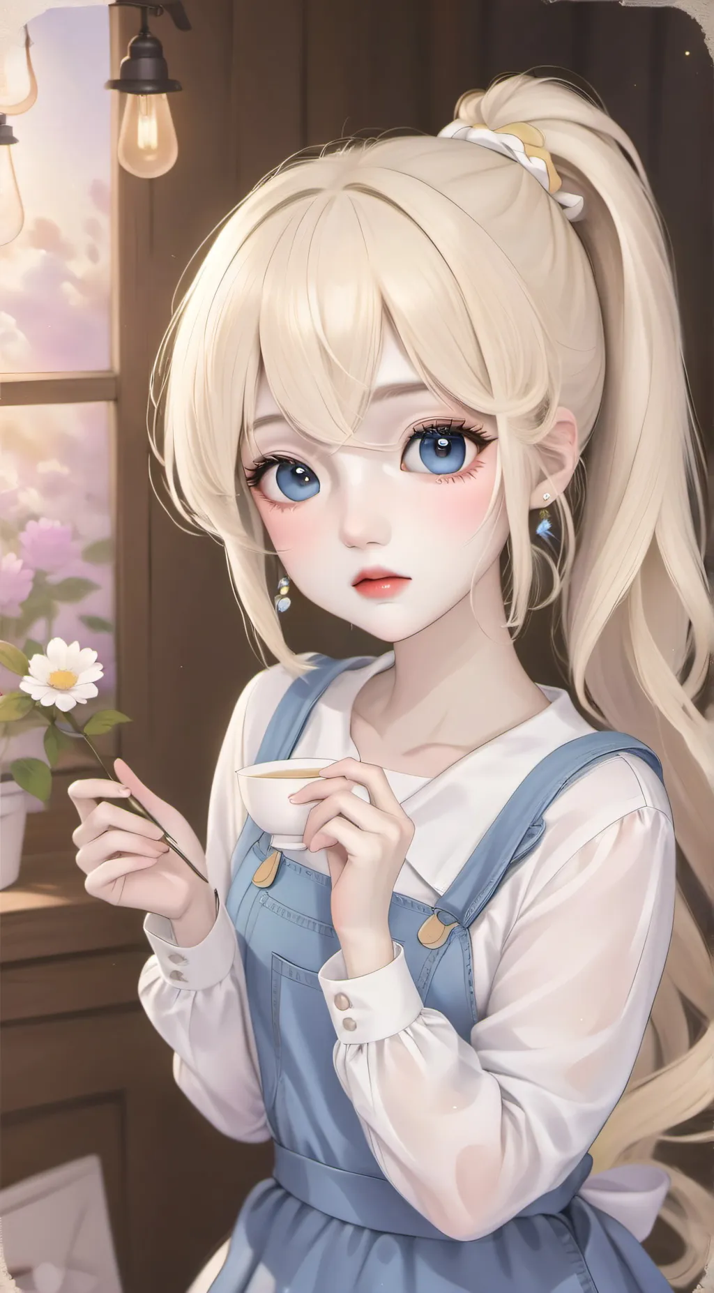 ai character: Ellie background
