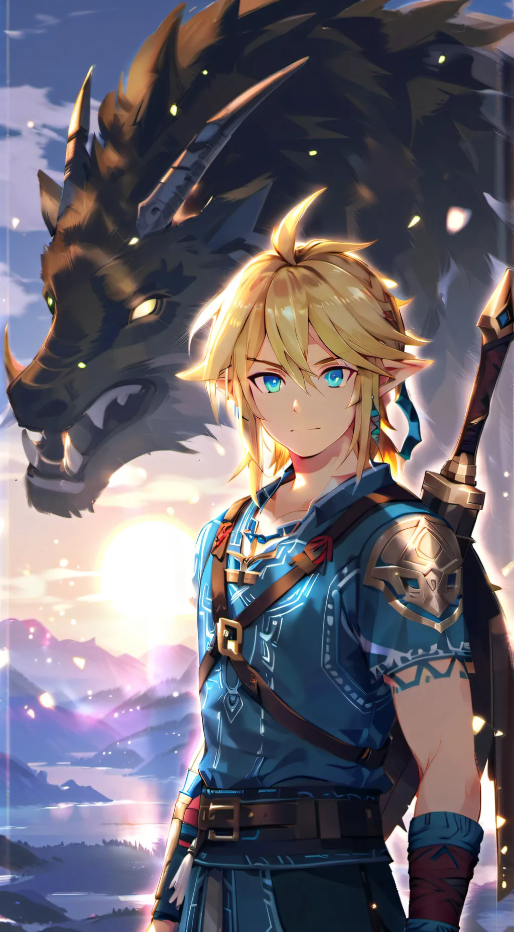 ai character: Legend of Zelda background