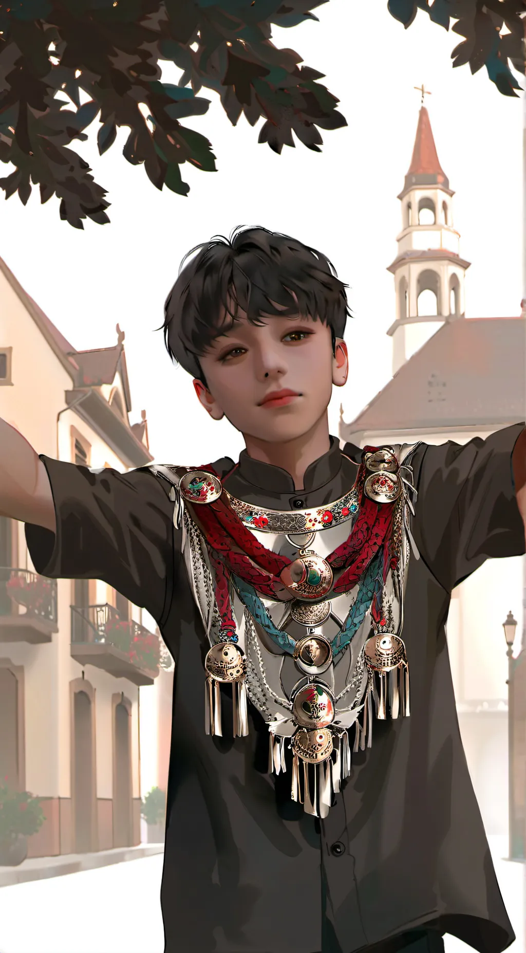 ai character: Ryan  background
